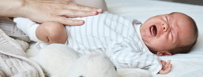 Viele Babys schreien wegen Bauchweh